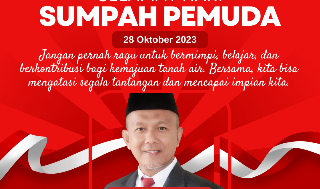 Selamat Memperingati Hari Sumpah Pemuda Ke-94 Tahun 2023