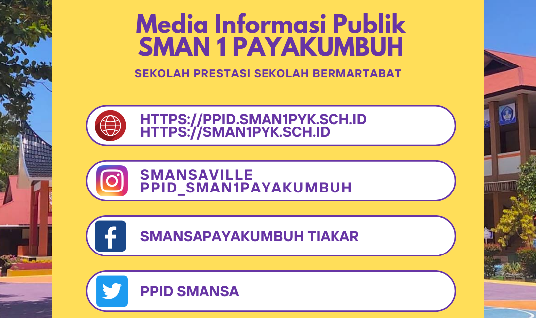 MEDIA INFORMASI PUBLIK SMAN 1 PAYAKUMBUH