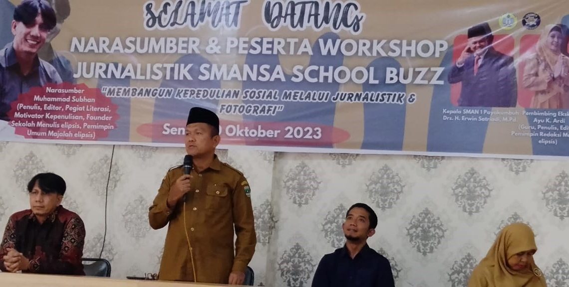 Squad Bougenville Media SMAN 1 Payakumbuh Mengasah Keterampilan Jurnalistik