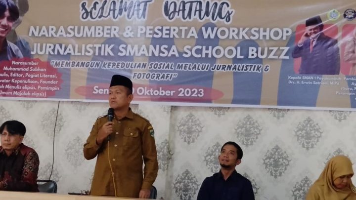 Squad Bougenville Media SMAN 1 Payakumbuh Mengasah Keterampilan Jurnalistik