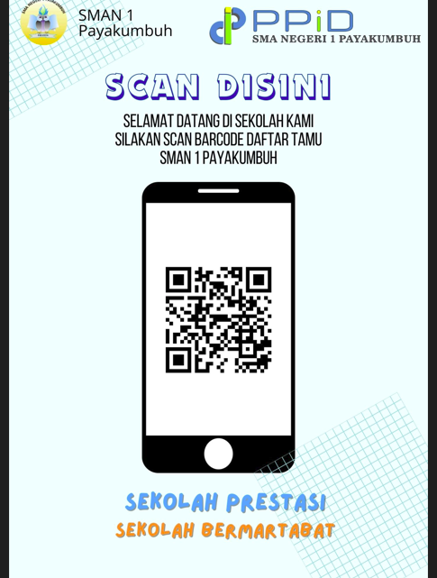 Scan Barcode Tamu SMAN 1 Payakumbuh