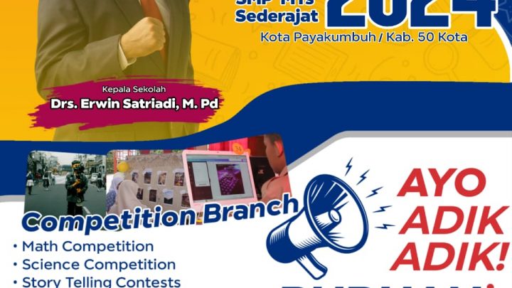 SEGERA VILLENSIC TINGKAT SMP/MTSn Tanggal 5 FEBRUARI 2024 DI SMAN 1 PAYAKUMBUH