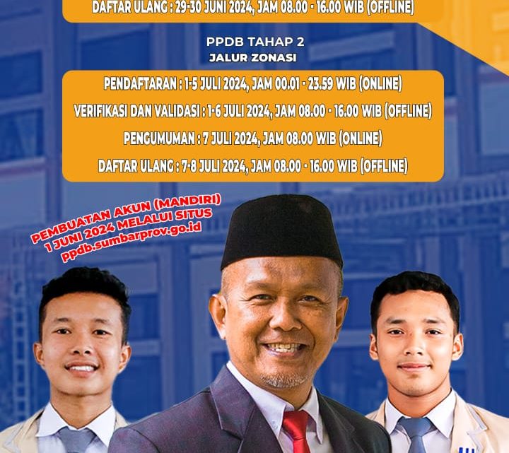 INFO PPDB SMAN 1 PAYAKUMBUH TAHUN 2024