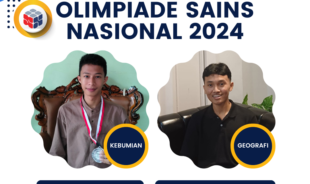 Selamat kepada Zahid Ghifari dan Erlangga Aditya atas Prestasinya Lolos sebagai Peserta Olimpiade Sains Nasional Jenjang SMA Tingkat Nasional Tahun 2024