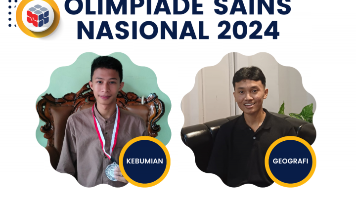 Selamat kepada Zahid Ghifari dan Erlangga Aditya atas Prestasinya Lolos sebagai Peserta Olimpiade Sains Nasional Jenjang SMA Tingkat Nasional Tahun 2024