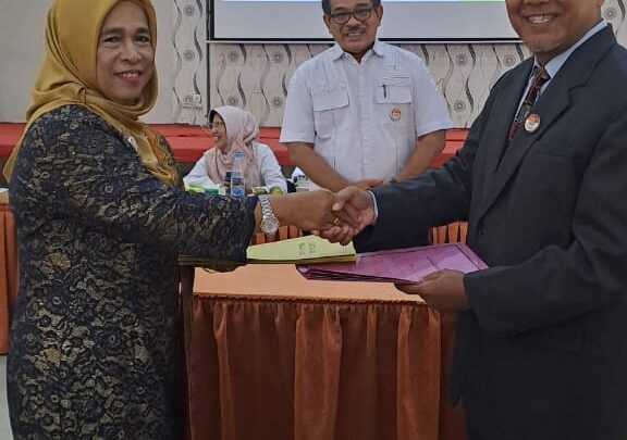 Serah Terima Jabatan Kepala Sekolah SMA se-Cabdin Wilayah IV, SMAN 1 Payakumbuh Sambut Pemimpin Baru