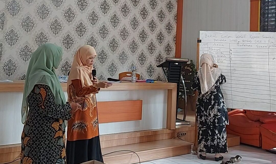 Pemilihan Wakil Kepala Sekolah SMAN 1 Payakumbuh Periode 2026–2029 Berlangsung Lancar dan Demokratis